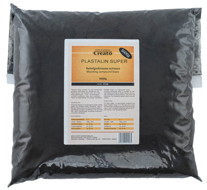 Plastalin Super SCHWARZ 5000g Giessmasse