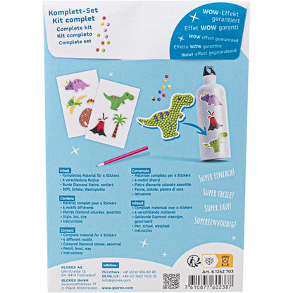 Diamond Painting Stickers Dino