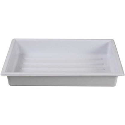 Marmorierwanne für DIN A 4, 376 x 276mm, PVC weiss 1,0mm
