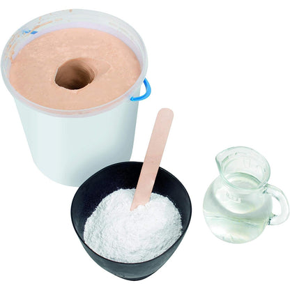 Abdruckset bestehend aus 500g Schnellabformmasse und 1000g Plastalin super