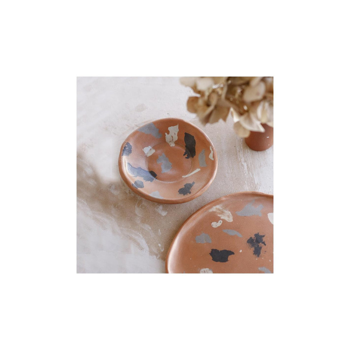 PLUS terracotta 1 kg, lufthärtende, natürliche Modelliermasse